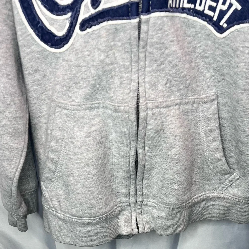 Osh Kosh Bgosh Boys Zip Hoodie Jacket Navy Blue Size 4T Sweatshirt‎ Hood Zipper